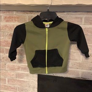 Healthtex green zip up jacket